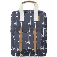 Tassen Kinderen Rugzakken Fresk Giraffe Mini Backpack - Blue Blauw