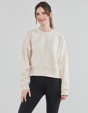 Textiel Dames Sweaters / Sweatshirts adidas Originals SWEATSHIRT Ecru