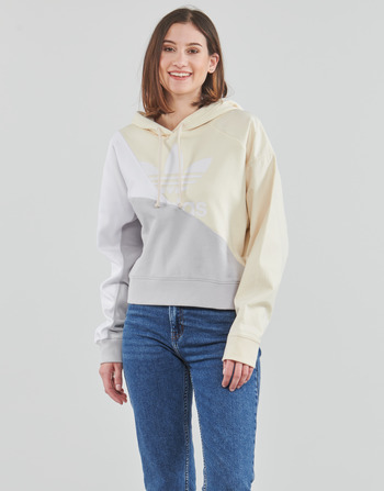 Textiel Dames Sweaters / Sweatshirts adidas Originals HOODIE Wonder / Wit