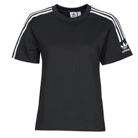 Textiel Dames T-shirts korte mouwen adidas Originals TIGHT TEE Zwart