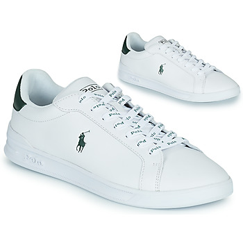 Schoenen Heren Lage sneakers Polo Ralph Lauren HRT CT II-SNEAKERS-ATHLETIC SHOE Wit / Groen