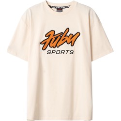 Textiel Heren T-shirts korte mouwen Fubu T-shirt  Sports beige