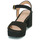 Schoenen Dames Sandalen / Open schoenen Unisa NEY Zwart