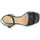 Schoenen Dames Sandalen / Open schoenen Unisa KIRK Zwart
