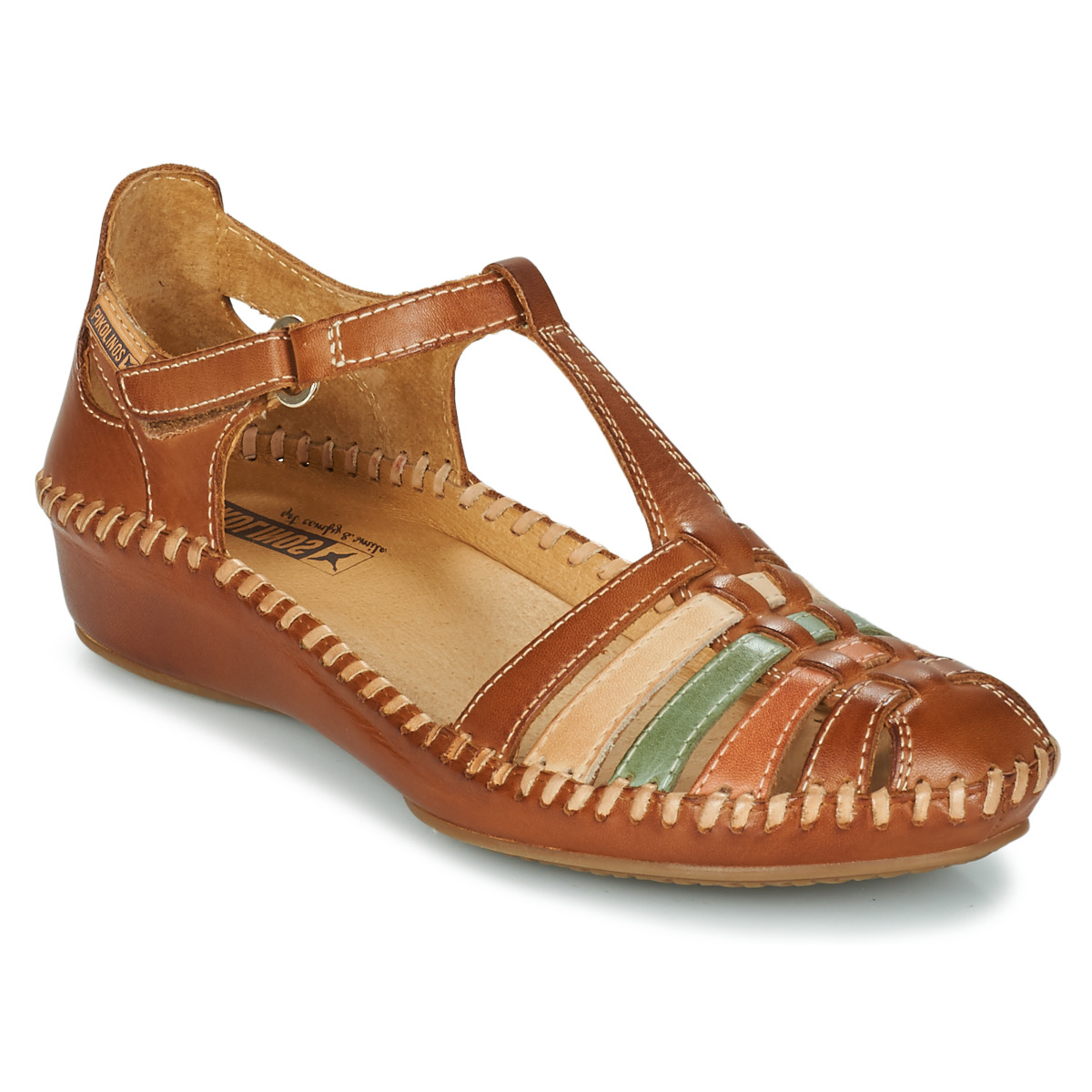 Schoenen Dames Sandalen / Open schoenen Pikolinos P. VALLARTA 655 Bruin