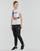 Textiel Dames T-shirts korte mouwen Adidas Sportswear LIN T-SHIRT Wit / Zwart