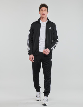 Textiel Heren Trainingspakken Adidas Sportswear 3 Stripes TR TT TRACKSUIT Zwart / Wit