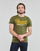 Textiel Heren T-shirts korte mouwen Petrol Industries T-Shirt SS Classic Print Dust / Army