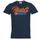 Textiel Heren T-shirts korte mouwen Petrol Industries T-Shirt SS Classic Print Midnight / Marine