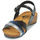 Schoenen Dames Sandalen / Open schoenen Plakton NORTE Zilver / Blauw