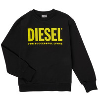 Textiel Kinderen Sweaters / Sweatshirts Diesel SCREWDIVISION-LOGOX Zwart