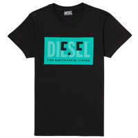 Textiel Kinderen T-shirts korte mouwen Diesel TMILEY Zwart