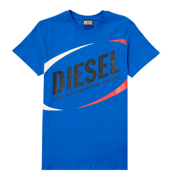 Textiel Jongens T-shirts korte mouwen Diesel MTEDMOS Blauw