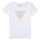 Textiel Meisjes T-shirts korte mouwen Guess CENTROP Wit