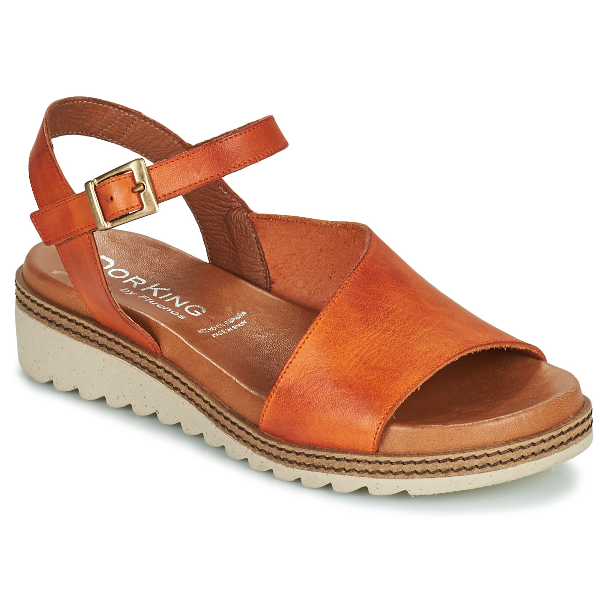 Schoenen Dames Sandalen / Open schoenen Dorking ESPE Oranje