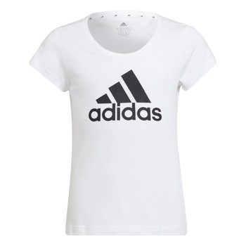 Textiel Meisjes T-shirts korte mouwen Adidas Sportswear FEDELINE Wit