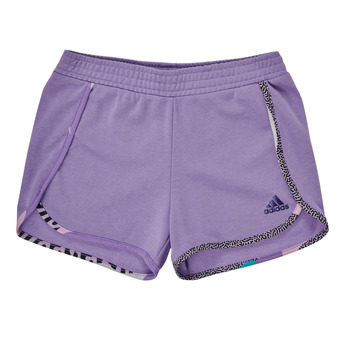 Textiel Meisjes Korte broeken / Bermuda's adidas Performance LAISE Violet