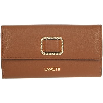 Tassen Dames Portefeuilles Lancetti LW0034L07 Brown leather
