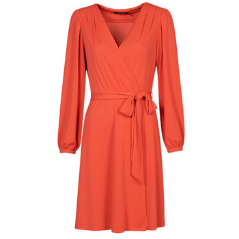 Textiel Dames Korte jurken Lauren Ralph Lauren SHAVILYA-LONG SLEEVE-DAY DRESS Oranje