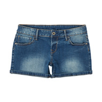 Textiel Meisjes Korte broeken / Bermuda's Pepe jeans FOXTAIL Blauw