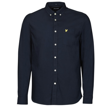Textiel Heren Overhemden lange mouwen Lyle & Scott Oxford Shirt Blauw