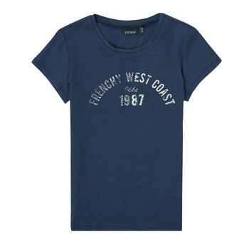 Textiel Meisjes T-shirts korte mouwen Ikks ECIMOSIRE Marine