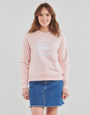 Textiel Dames Sweaters / Sweatshirts Lacoste LEBURIA Roze