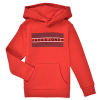Textiel Jongens Sweaters / Sweatshirts Jack & Jones JJECORP LOGO SWEAT HOOD Rood