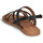 Schoenen Dames Sandalen / Open schoenen Clarks Karsea Sun Luipaard
