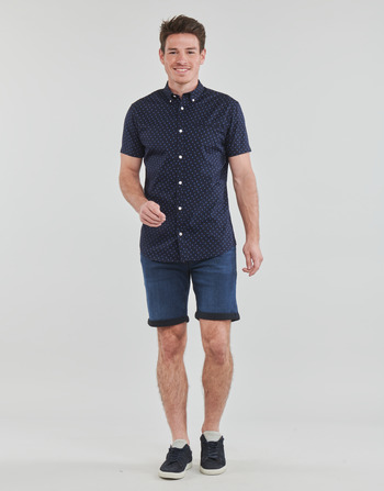 Textiel Heren Korte broeken / Bermuda's Jack & Jones JJIRICK Blauw / Medium