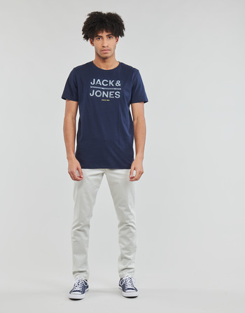 Textiel Heren 5 zakken broeken Jack & Jones JPSTMARCO Grijs