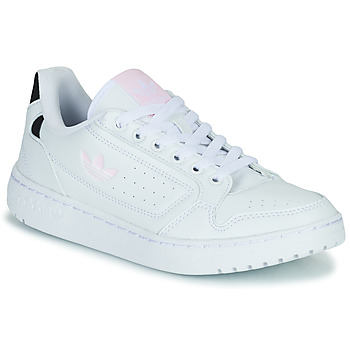 Schoenen Dames Lage sneakers adidas Originals NY 90 W Wit / Zwart / Roze