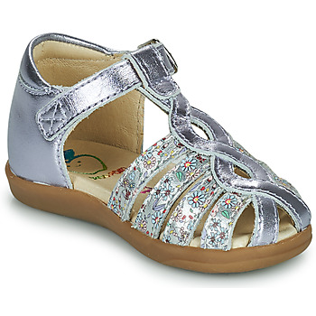 Schoenen Meisjes Sandalen / Open schoenen Shoo Pom PIKA TWIST Zilver