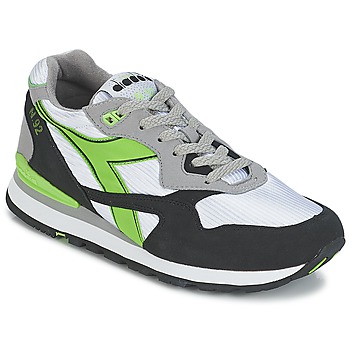 Schoenen Lage sneakers Diadora N-92 Wit / Zwart / Groen