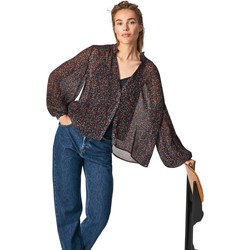 Textiel Dames Overhemden Pepe jeans Chemise femme  Flore Multicolour