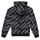 Textiel Meisjes Sweaters / Sweatshirts Calvin Klein Jeans SLANTED AOP LOGO RELAXED HOODIE Zwart
