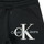 Textiel Meisjes Korte broeken / Bermuda's Calvin Klein Jeans REFLECTIVE MONOGRAM SHORTS Zwart