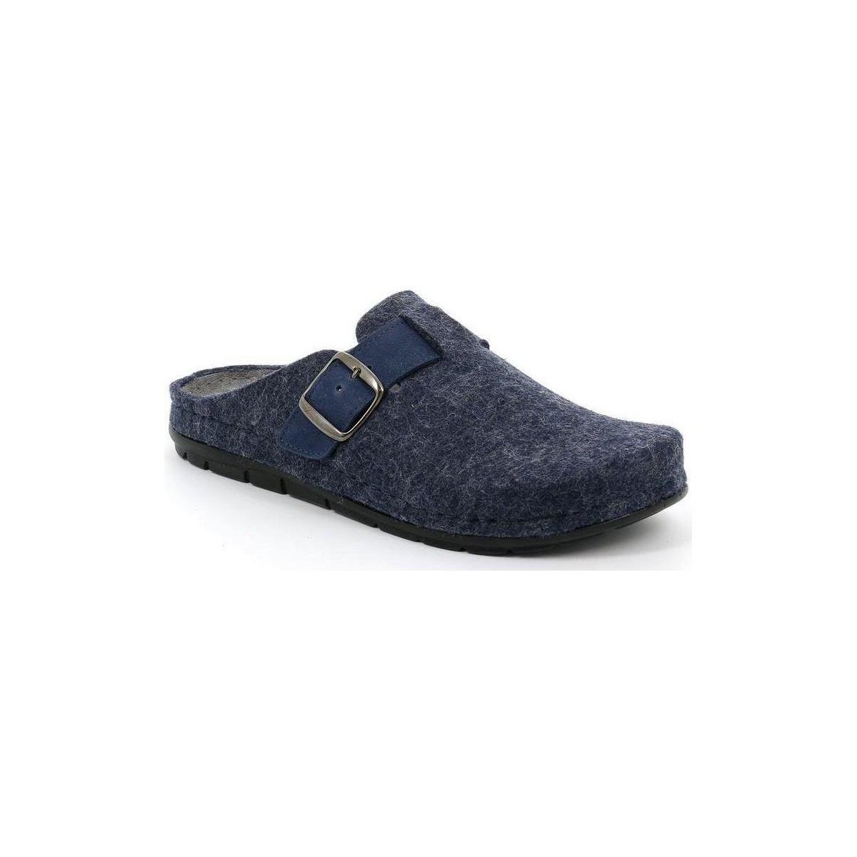 Schoenen Heren Leren slippers Grunland DSG-CI2442 Blauw