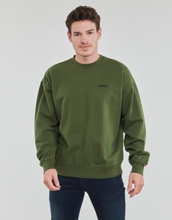 Textiel Heren Sweaters / Sweatshirts Levi's MT-FLEECE Mossig / Groen