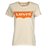 Textiel Dames T-shirts korte mouwen Levi's WT-GRAPHIC TEES Bw / Angora