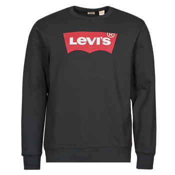 Textiel Heren Sweaters / Sweatshirts Levi's GRAPHIC CREW B Hm / Two / Color / Jet / Zwart