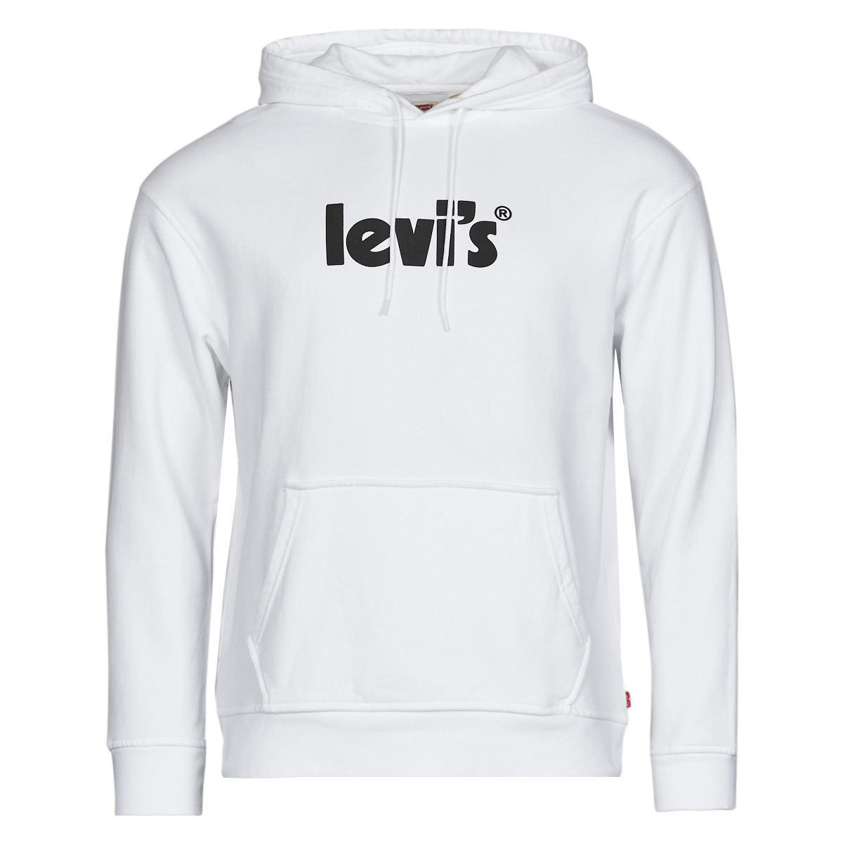 Levi's - Graphic Hoodie Wit - S - Modern-fit