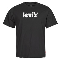 Textiel Heren T-shirts korte mouwen Levi's SS RELAXED FIT TEE Poster / Logo / Caviaar