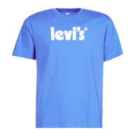 Textiel Heren T-shirts korte mouwen Levi's SS RELAXED FIT TEE Poster / Tee / Paleis / Blauw