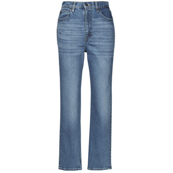 Textiel Dames Straight jeans Levi's 70S HIGH SLIM STRAIGHT Sonoma / Case