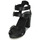 Schoenen Dames Sandalen / Open schoenen Ikks BU80205 Zwart