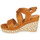 Schoenen Dames Sandalen / Open schoenen The Divine Factory QL4619 Camel
