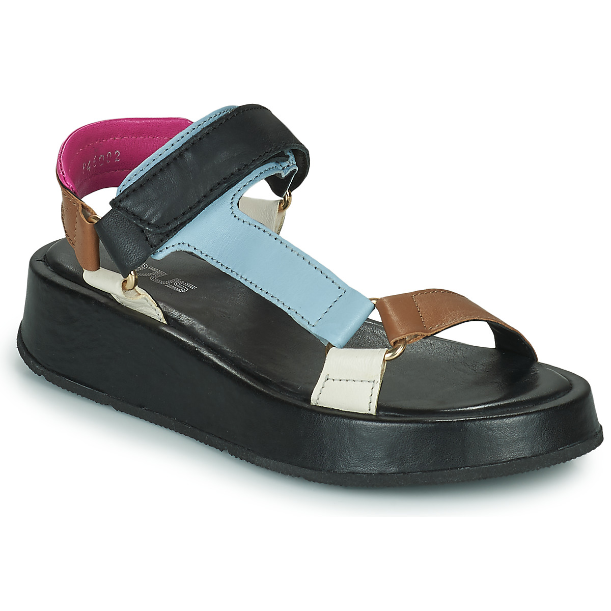 Schoenen Dames Sandalen / Open schoenen Mjus ACIGHE TREK Zwart / Multicolour