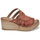 Schoenen Dames Leren slippers Airstep / A.S.98 NOA MULE Terracotta