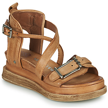 Schoenen Dames Sandalen / Open schoenen Airstep / A.S.98 LAGOS BUCKLE Camel